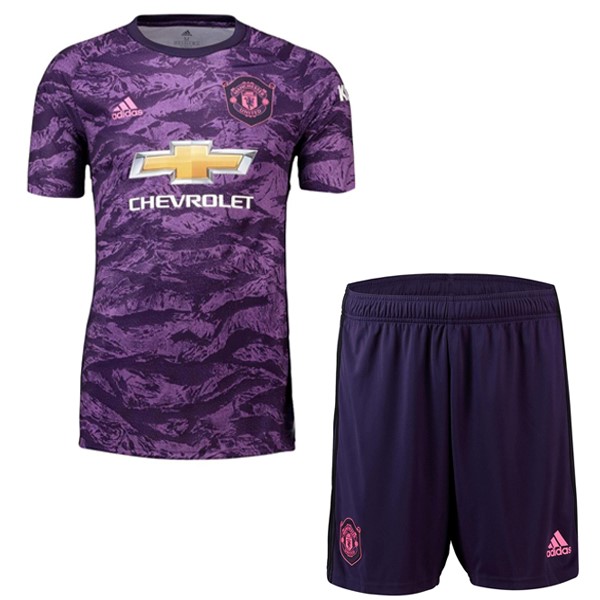 Camiseta Manchester United Niño Portero 2019/20 Purpura